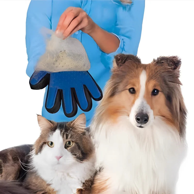 Luva Tira Pelos De Pets, Magnética para Cachorros e Gatos