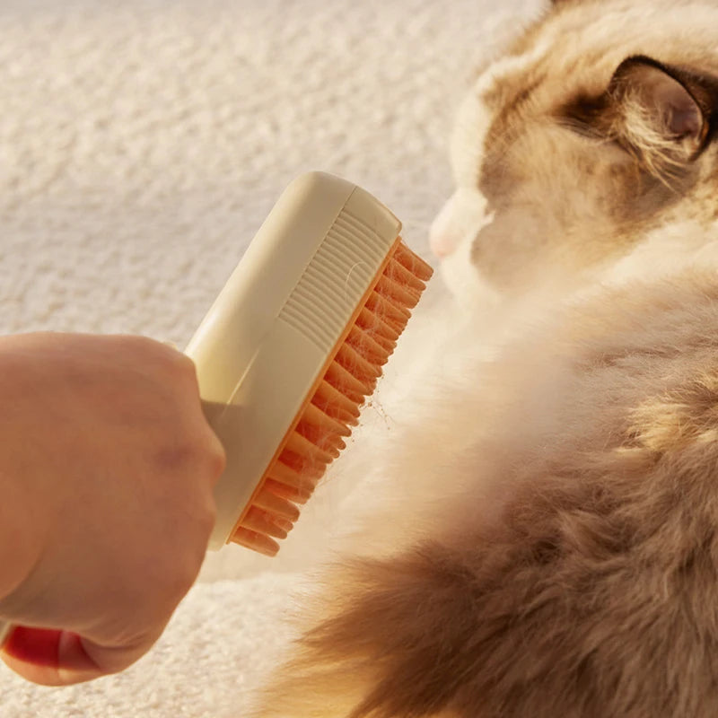 Pet Care - Escova Elétrica para Animais de Estimação, Spray Fumegante